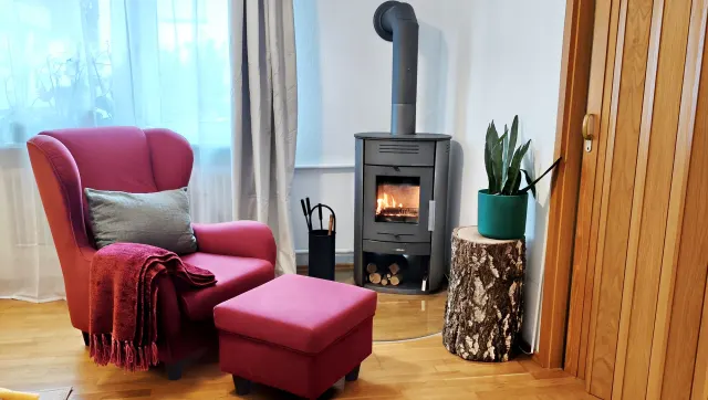 BookNoFees: Eleganten apartma z kaminom – Bensheim