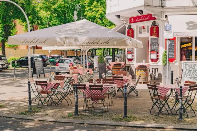 BookNoFees: Restavracija – Kuchel Eck – Berlin – Kotiček v kuhinji, fotografija 2