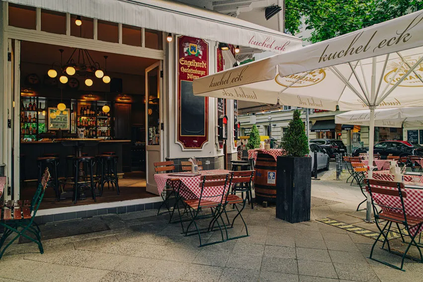 BookNoFees: Restavracija – Kuchel Eck – Berlin – Kotiček v kuhinji, fotografija 1