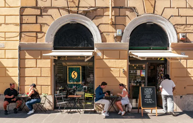 BookNoFees: Kavarna – Sensorio Coffee Lab – Rome – Sensorio Coffee Lab, fotografija 2