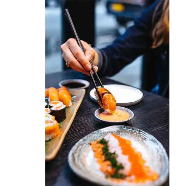 BookNoFees: Restavracija – Dinner Sushi – Copenhagen – Večerja: suši, fotografija 2