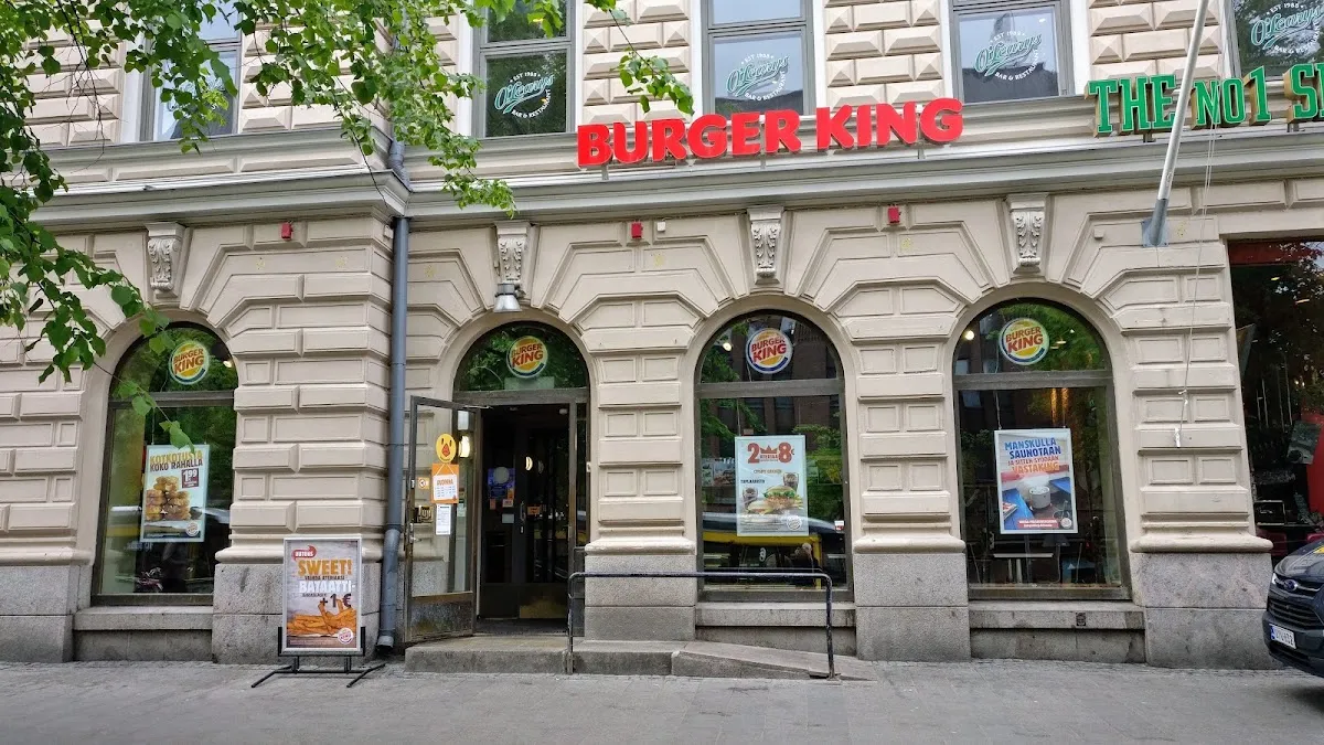 BookNoFees: Okrepčevalnica – Burger King – Helsinki – Burger King, fotografija 1
