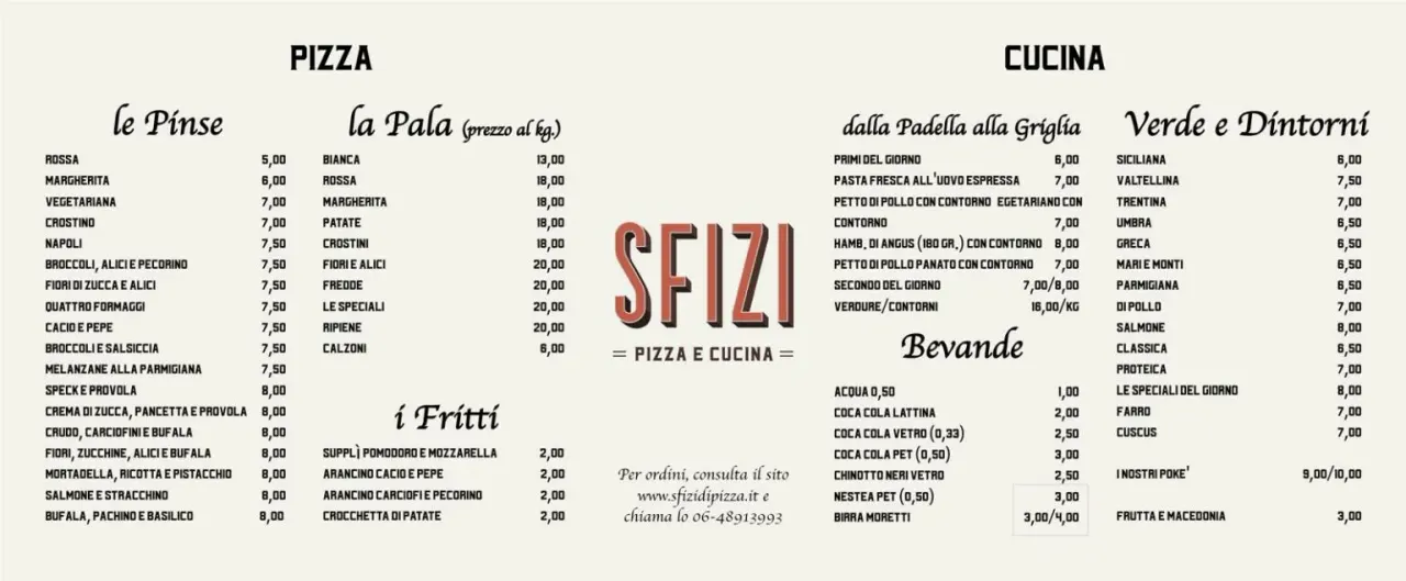 BookNoFees: Restavracija – Sfizi di pizza – Rome – Pizzine dobrote, fotografija 1