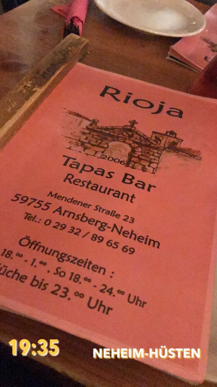 BookNoFees: Restavracija – Rioja Tapas-Bar – Arnsberg-Neheim – Rioja Tapas Bar, fotografija 1