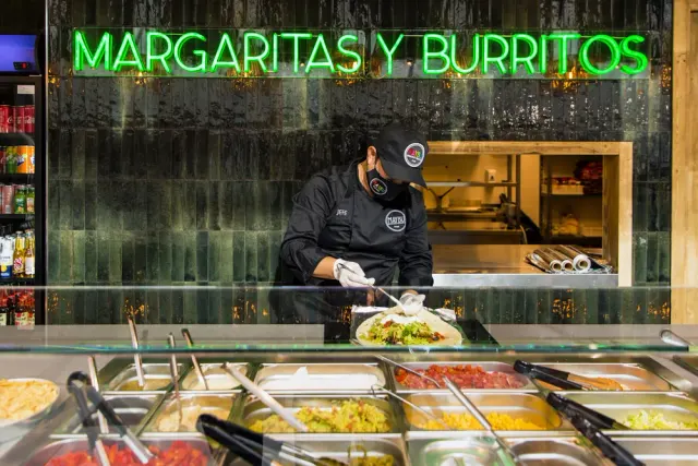 BookNoFees: Restavracija – Maybu - Margaritas y Burritos – Rome – Maybu – Margarite in burritoji, fotografija 2