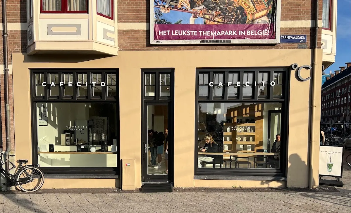 BookNoFees: Restavracija – Cafecito – Amsterdam – Kavica, fotografija 1