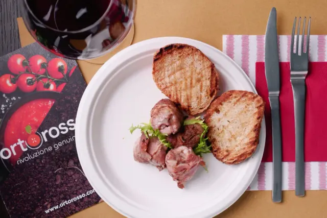 BookNoFees: Restavracija – ortorosso – Rome – rdečelasec, fotografija 2
