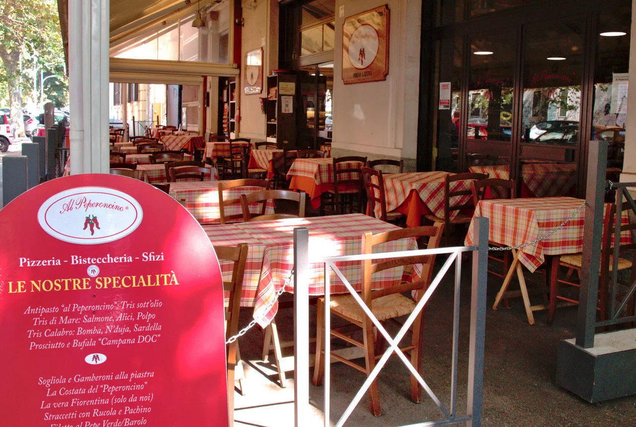BookNoFees: Restavracija – Al Peperoncino – Rome – V restavraciji Peperoncino, fotografija 1