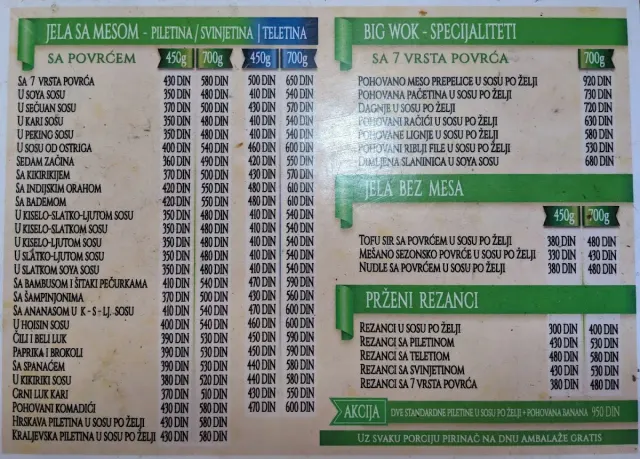 BookNoFees: Restavracija – Big Wok – Belgrade – Veliki wok, fotografija 2