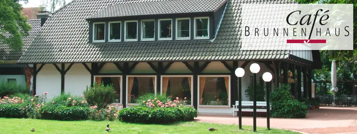 BookNoFees: Kavarna – Café Brunnenhaus – Bad Sassendorf – Kavarna Brunnenhaus, fotografija 1