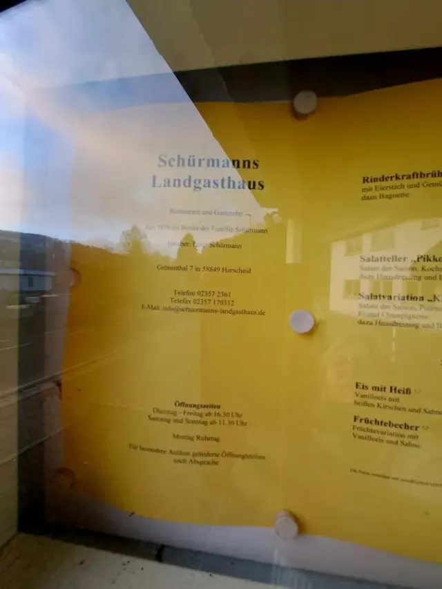 BookNoFees: Restavracija – Gasthaus Schürmann – Herscheid – Gostilna Schürmann, fotografija 2