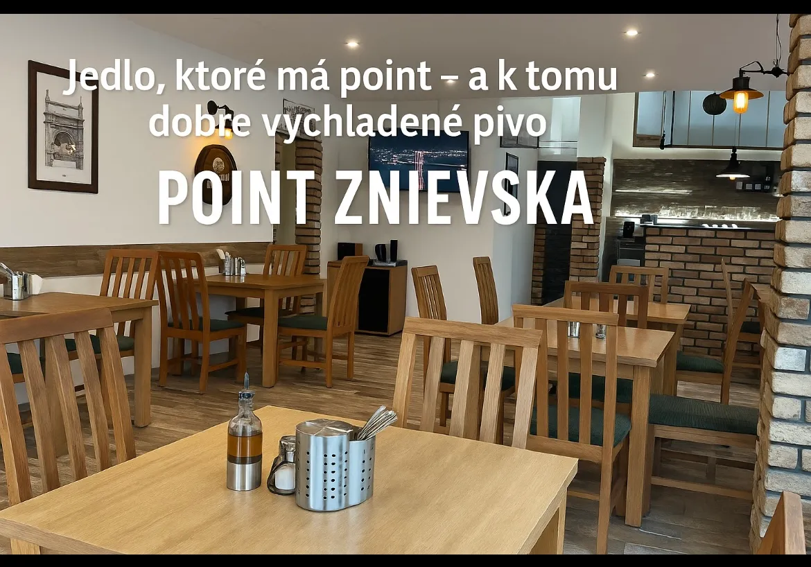 BookNoFees: Restavracija – Point Znievska – Bratislava – Točka Znievska, fotografija 1