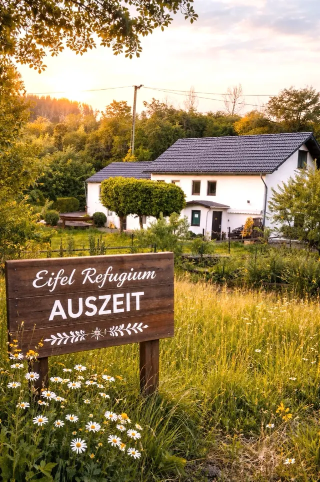 BookNoFees: Eifel Refugium – kmečka hiša z razgledom – Halenbach