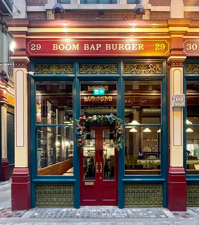 BookNoFees: Okrepčevalnica – Boom Bap Burger – London – Boom Bap Burger, fotografija 1