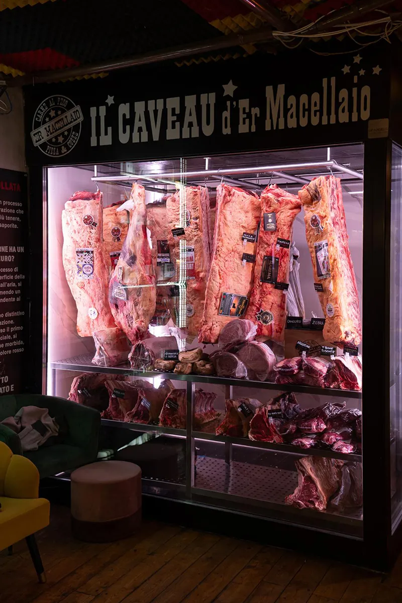 BookNoFees: Restavracija – Er Macellaio – Rome – Mesar, fotografija 1