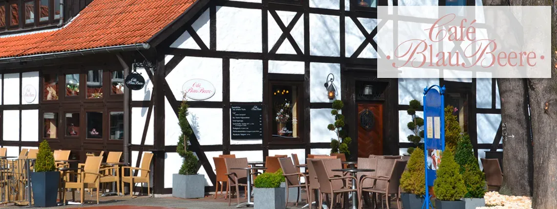 BookNoFees: Kavarna – Café Blaubeere – Bad Sassendorf – Kavarna Blaubeere, fotografija 1