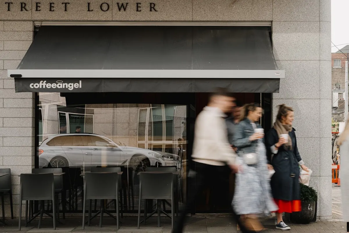 BookNoFees: Kavarna – Coffee Angel – Dublin – Kavni angel, fotografija 1