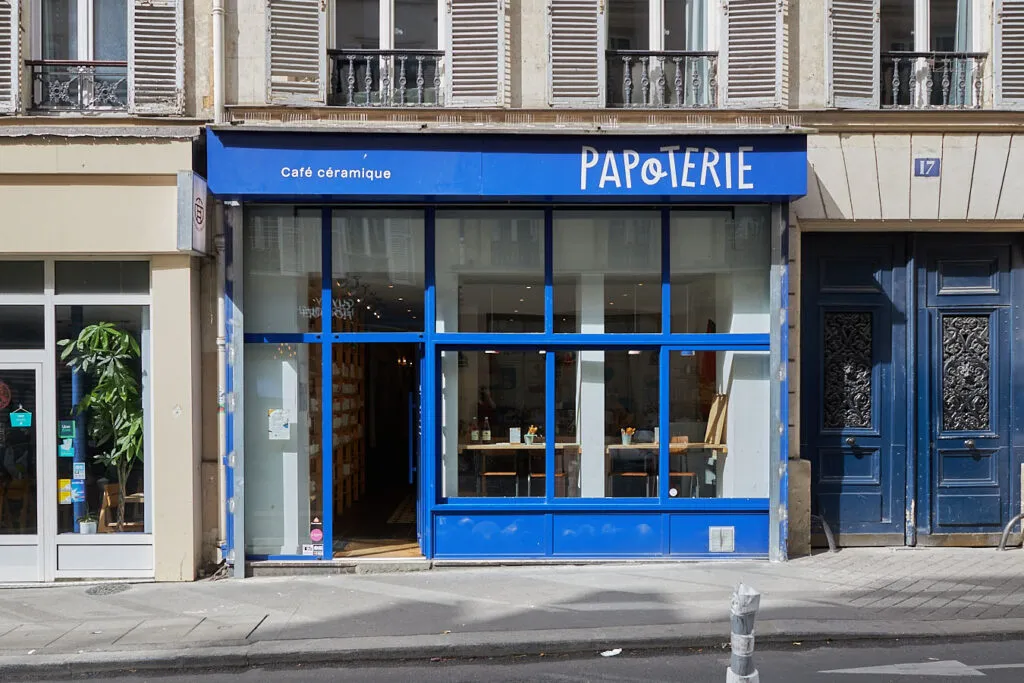 BookNoFees: Kavarna – La Papoterie – Paris – La Papoterie, fotografija 1