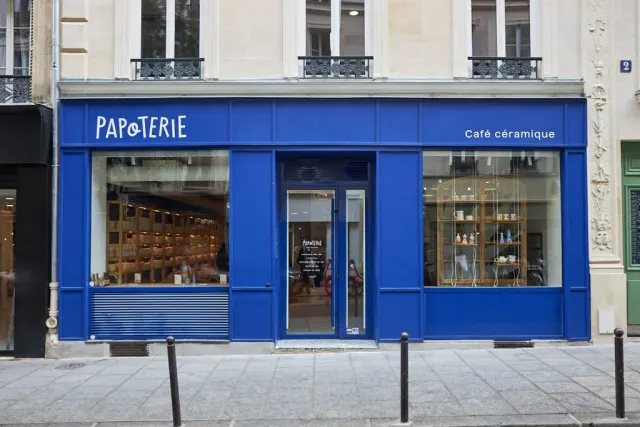 BookNoFees: Kavarna – La Papoterie – Paris – La Papoterie, fotografija 2