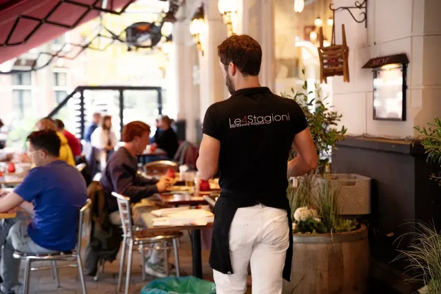 BookNoFees: Restavracija – Le 4 Stagioni – Amsterdam – Štiri letni časi, fotografija 2