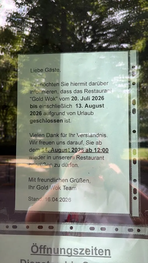 BookNoFees: Restavracija – Gold Wok – Lippstadt – Zlati wok, fotografija 2