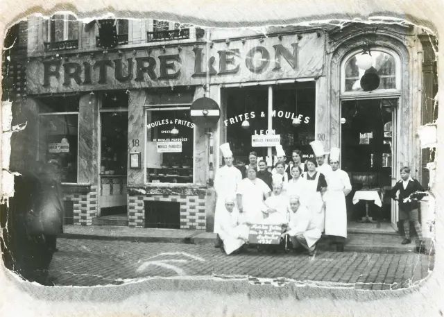 BookNoFees: Restavracija – Chez Léon – Brussels – Pri Léonu, fotografija 3