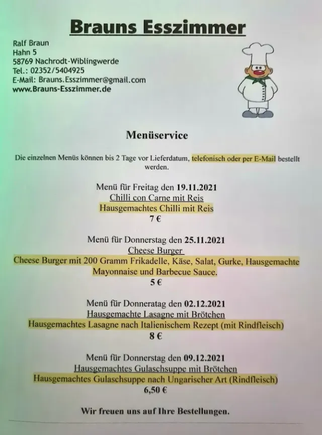 BookNoFees: Restavracija – Brauns Esszimmer – Nachrodt-Wiblingwerde – Braunova jedilnica, fotografija 2
