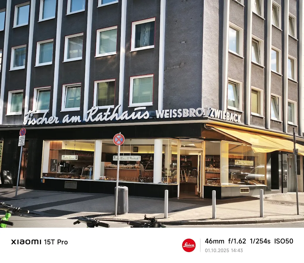 BookNoFees: Restavracija – Bäckerei Fischer am Rathaus – Dortmund – Pekarna Fischer ob mestni hiši, fotografija 1