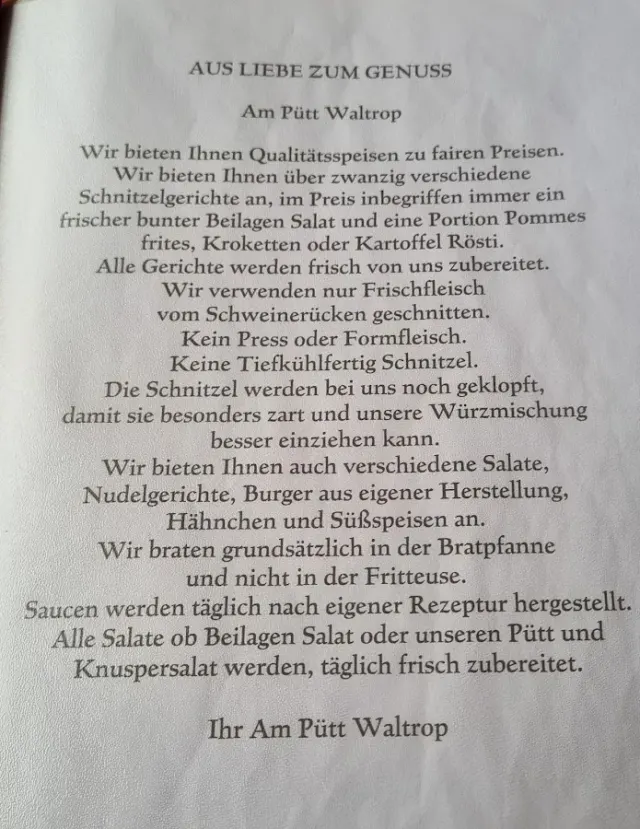 BookNoFees: Restavracija – Am Pütt – Waltrop – Moja vodnjak, fotografija 3