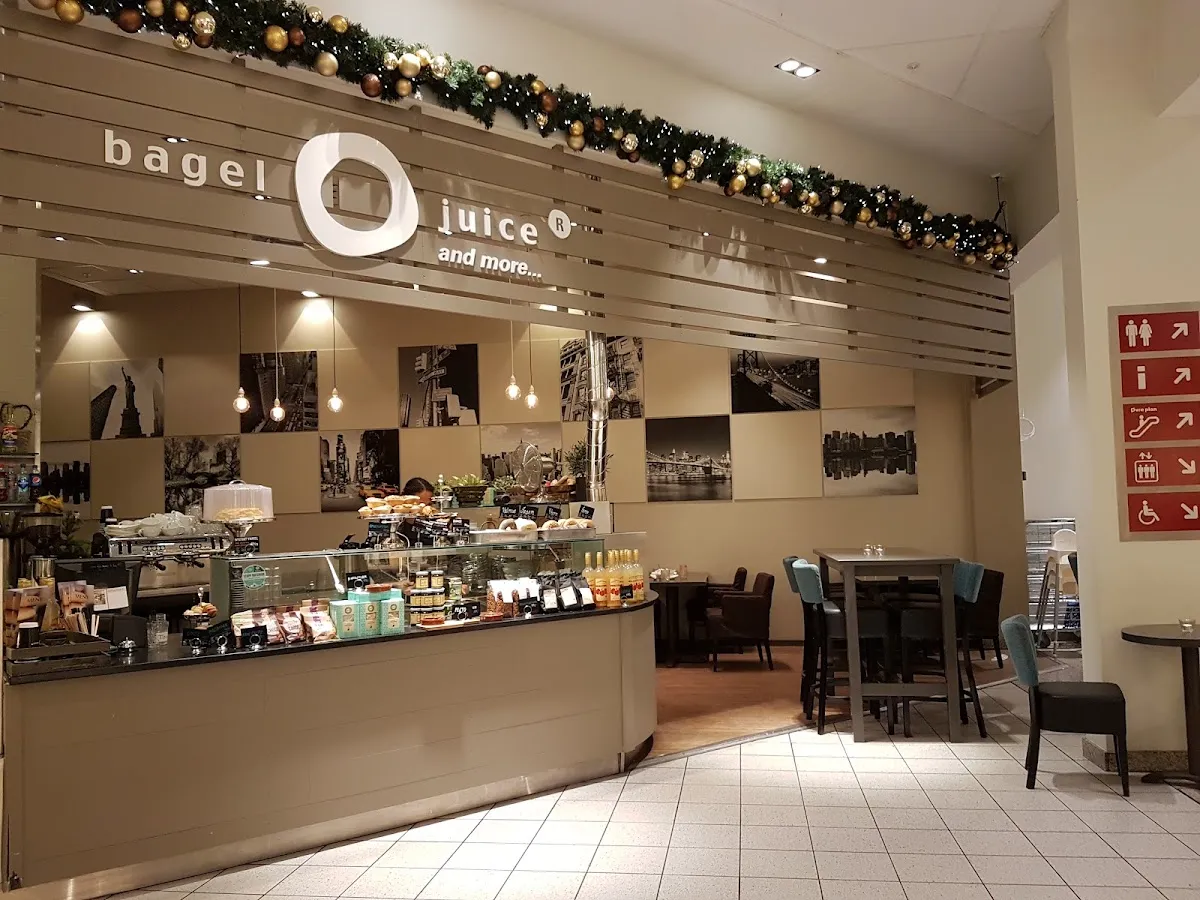 BookNoFees: Kavarna – Bagel & Juice – Oslo – Bagel & Juice, fotografija 1