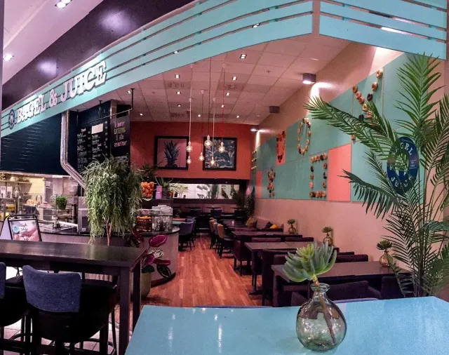 BookNoFees: Kavarna – Bagel & Juice – Oslo – Bagel & Juice, fotografija 3