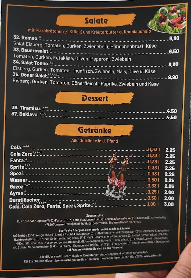BookNoFees: Restavracija – Bistro & Pizzeria Da Romeo – Hamm – Bistro in picerija Da Romeo, fotografija 2